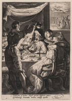 KG 02150
<br/>
De avond
<br/>
<em>Saenredam, Jan (ca. 1565/1566-1607)</em>